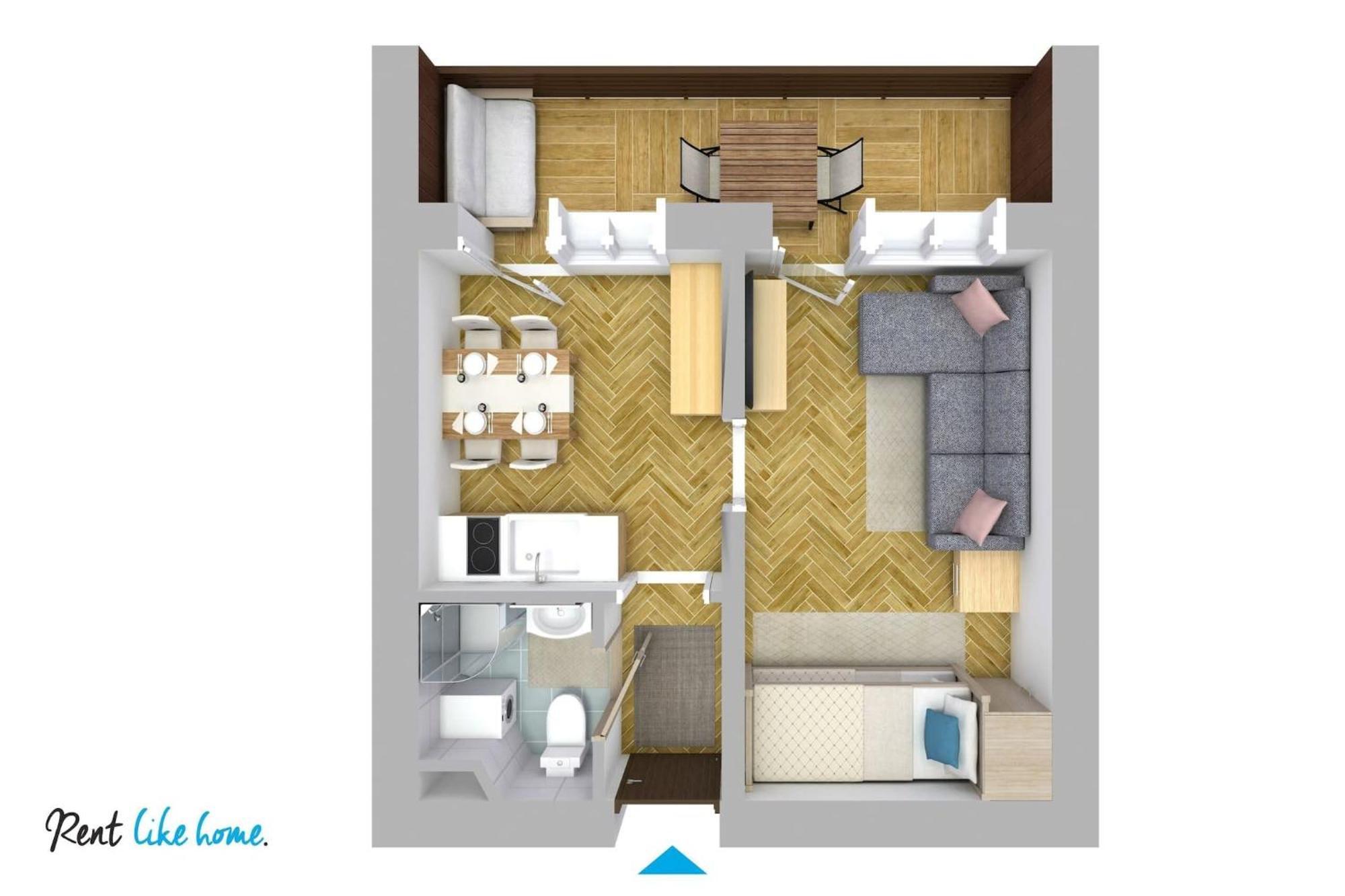 Rent Like Home - Krzeptowskiego Закопане Екстериор снимка